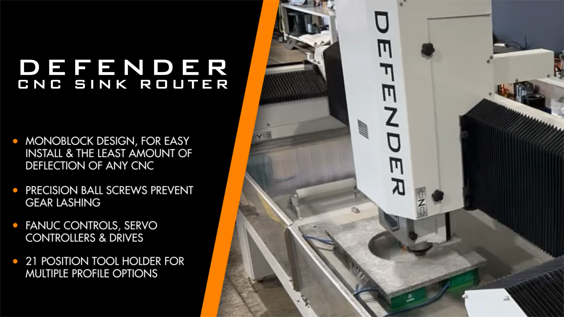 Defender CNC Router - Overview